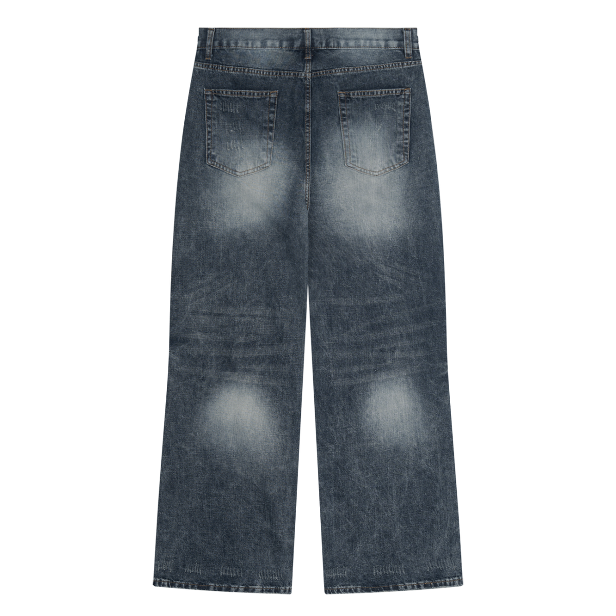 "MAT7AF" WASHED DENIM