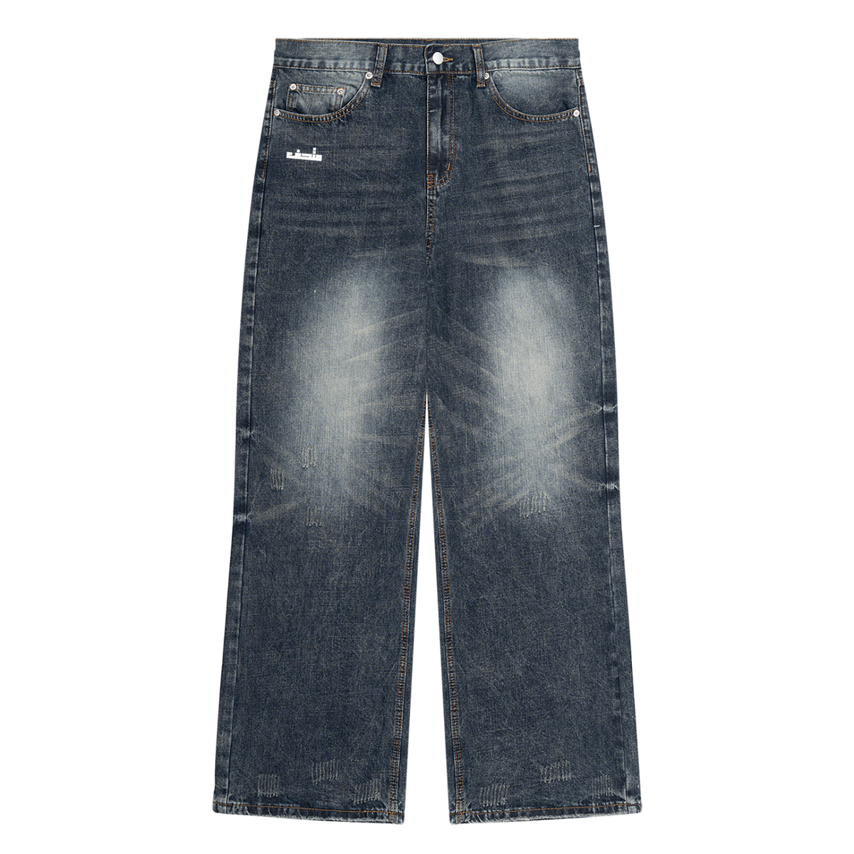 "MAT7AF" WASHED DENIM