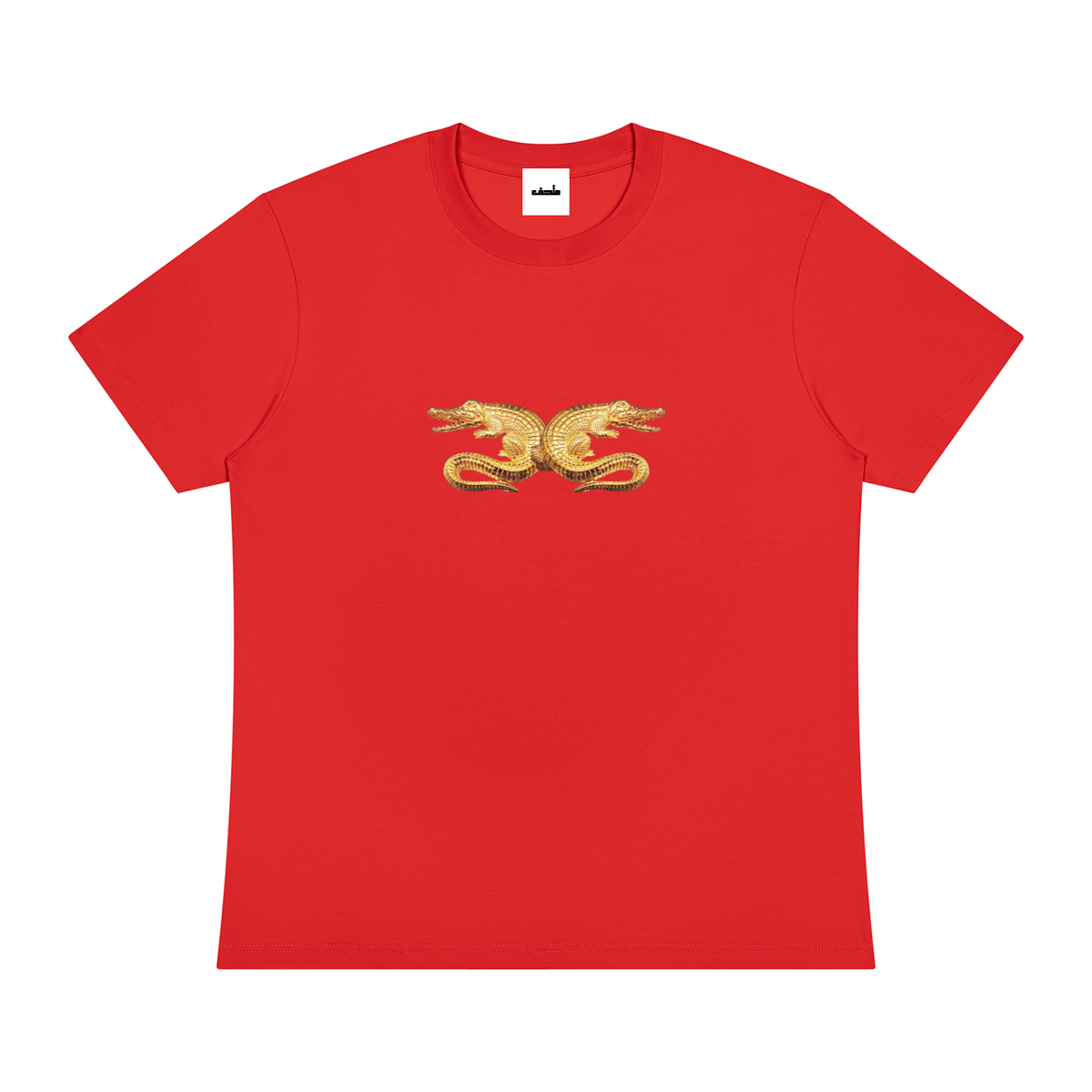 "CROC BY THE NEEL" TEE