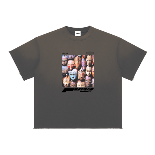 "MASKED" TEE